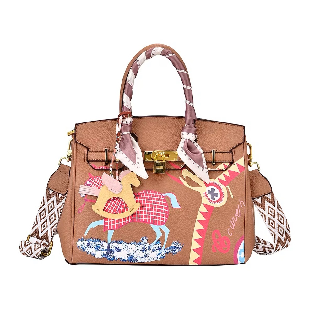 Stylist Designer Colorful Women's Handbag